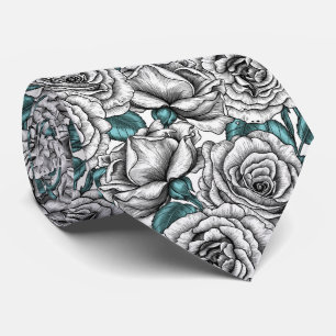 Roses for you tie
