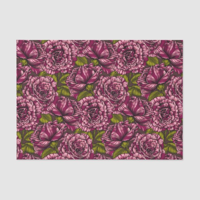 Roses for you tissue paper (Front)