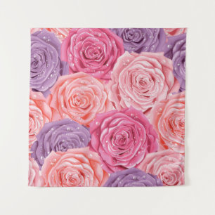 Roses Galore: Beautiful Seamless Pattern. Tapestry