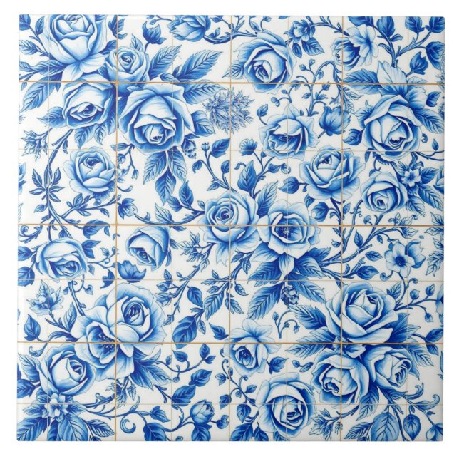 roses galore tile (Front)