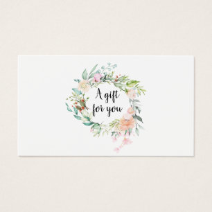Roses Garland Gift Card