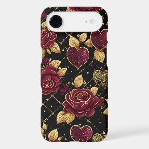 Roses & Glitter Hearts