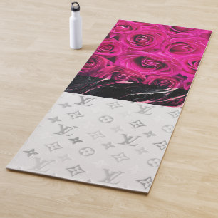  Roses Glitter Yoga Mat