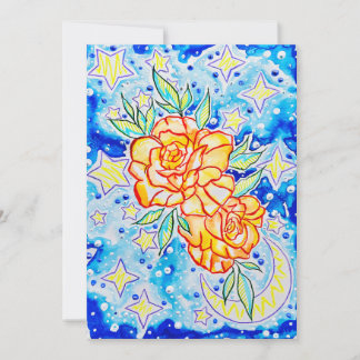 Roses Greeting Invitation
