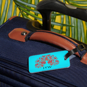 Roses & Hope Luggage Tag