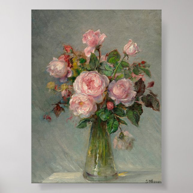 Roses in a Vase  Poster (Front)