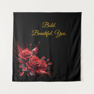 Roses in Bloom - Elegant Birthday Tapestry