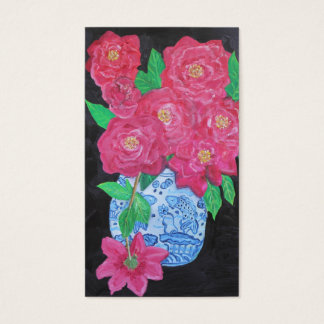 Roses in Chinese Vase