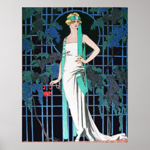 ROSES IN THE NIGHT,BEAUTY FASHION MAKE UP ARTIST POSTER