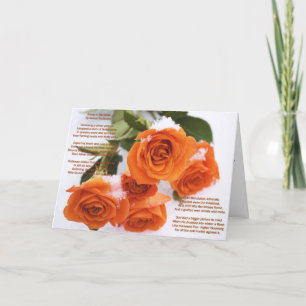 Roses in the Snow Christmas Card