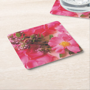Roses in Thyme-PAPER PARTY COASTERS