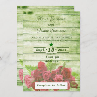 Roses Invitation