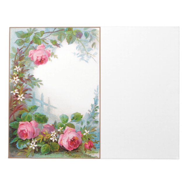 ROSES & JASMINES NOTEPAD (Front)