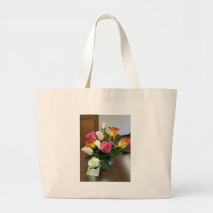 Roses Large Tote Bag