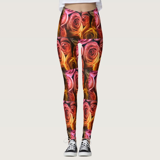 Roses Leggings (Front)