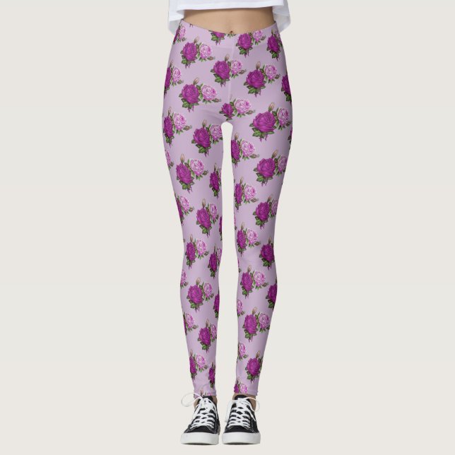 Roses Leggings (Front)