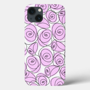 Roses Lilac iPhone case