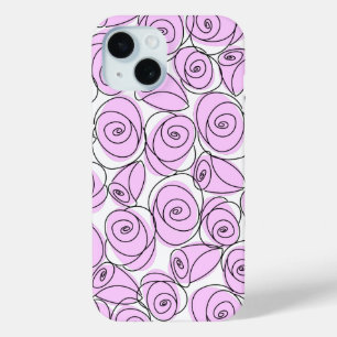 Roses Lilac iPhone case
