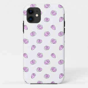 Roses Lilac Multi iPhone case