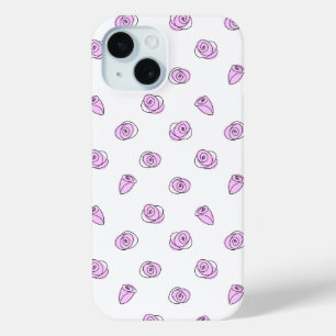 Roses Lilac Multi iPhone case