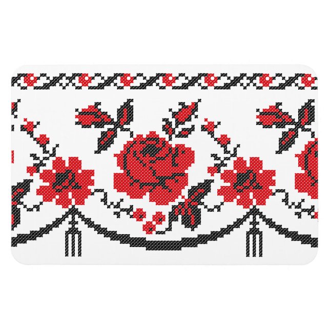 Roses Magnet (Horizontal)