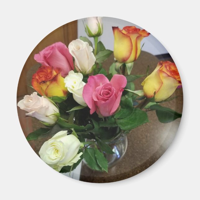 Roses Magnet (Front)