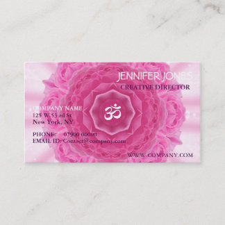 Roses Mandala, Business Card