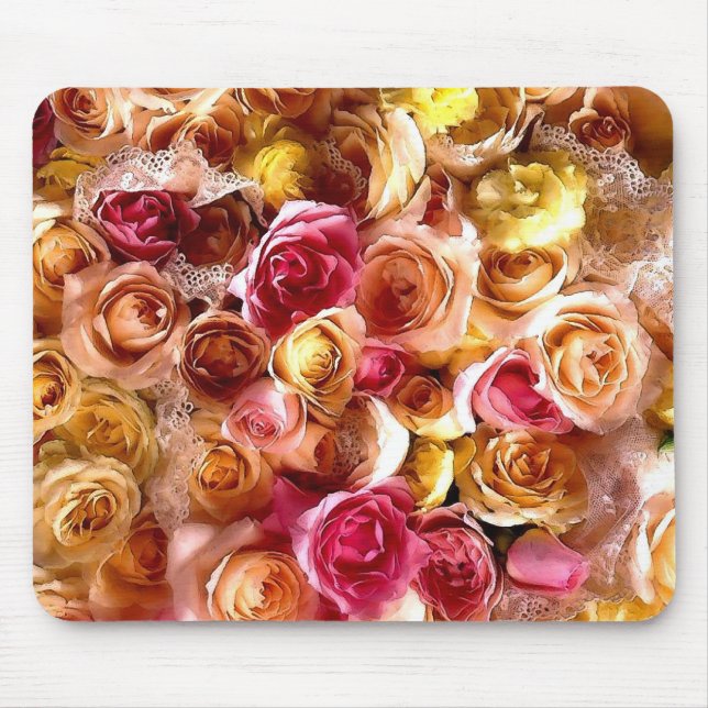 roses mouse pad (Front)