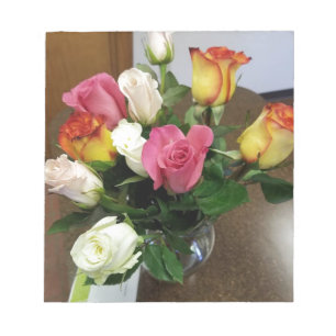 Roses Notepad