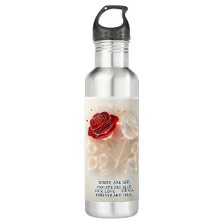 Roses of Light and Love 710 Ml Water Bottle