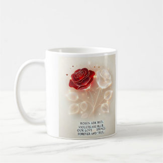 Roses of Light and Love Coffee Mug