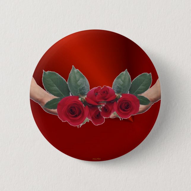 Roses Of Love Button (Front)