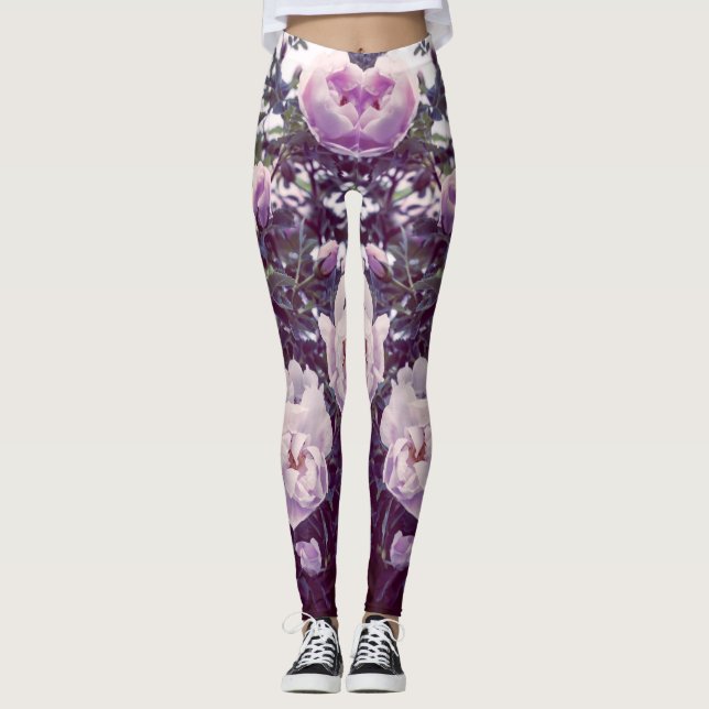 Roses on branches leggings (Front)