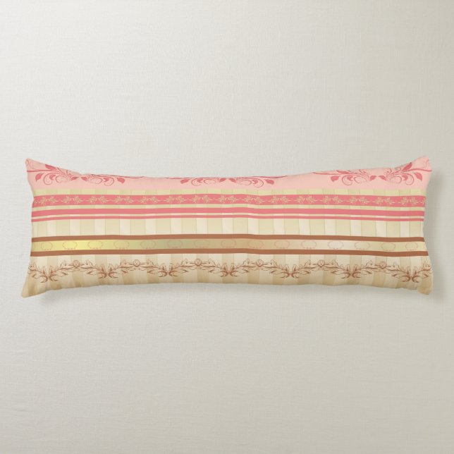 ROSES ON GOLD ~ Pillow (Front)