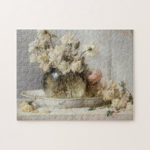 Roses painting jigsaw puzzle