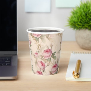 Roses Paper Cups