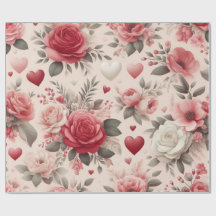 roses, peonies & heart-shape