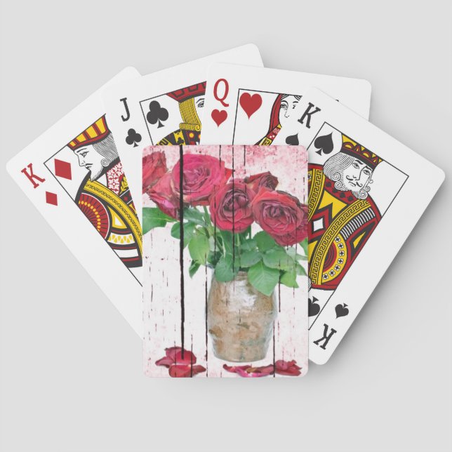 Roses Playing Cards (Back)