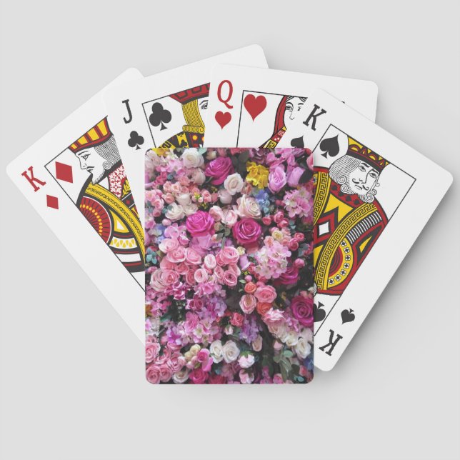 Roses, Playing Cards (Back)