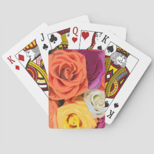 Roses Playing Cards