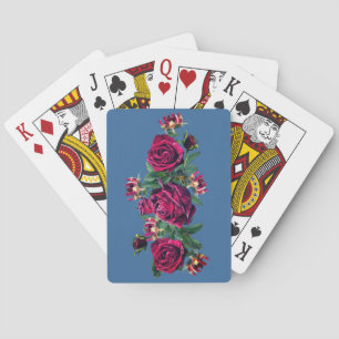 Roses Playing Cards Rose Flowers - Your Colour