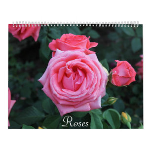 Roses Portrait Calendar