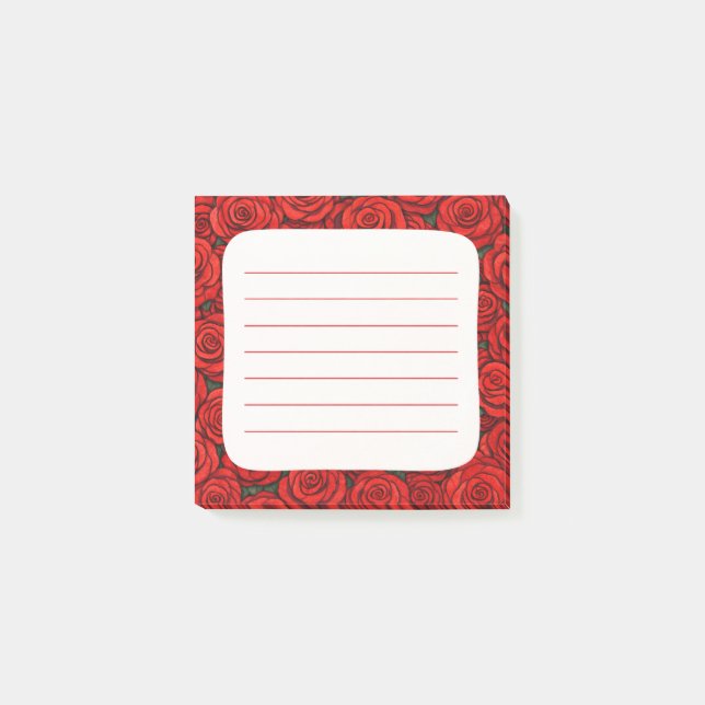 Roses Post-it Notes (Front)