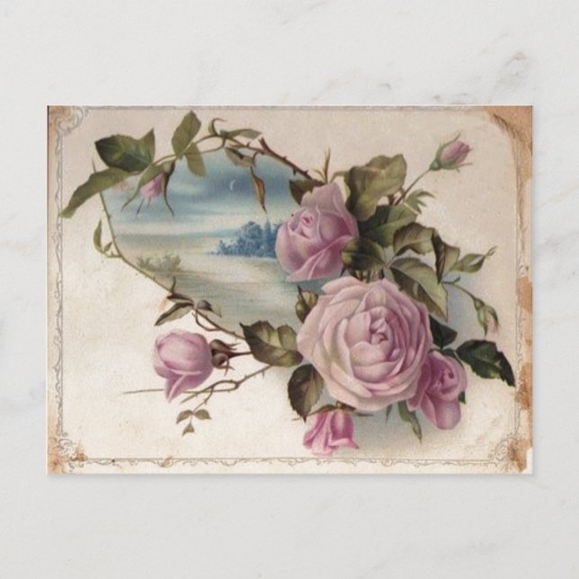 Roses Postcard (Front)
