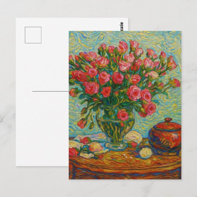 Roses Postcard (Front/Back)