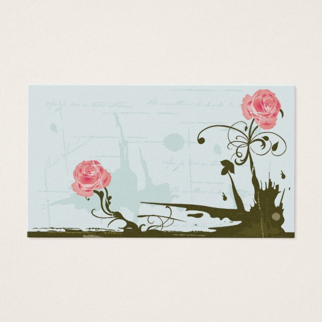 Roses Profile Card (Front)