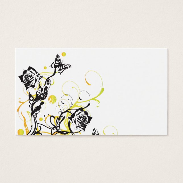 Roses Profile Card (Front)