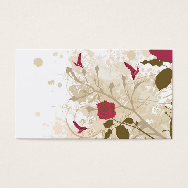 Roses Profile Card (Front)