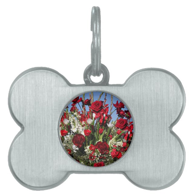Roses-r-Red Pet Tag (Front)