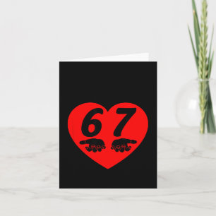 Roses Red Blah Six Seven Funny Valentine Meme Love Card